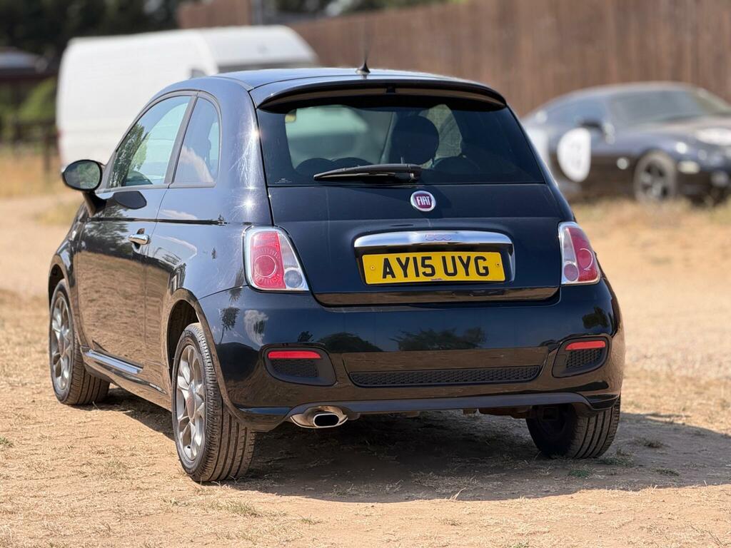 Fiat 500 1.2 S Euro 6 Ss Black #4