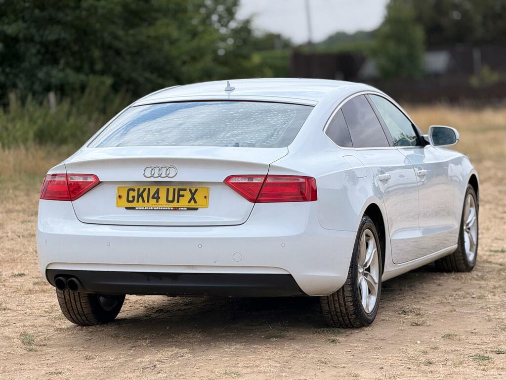 Audi A5 2.0 Tdi Se Technik Sportback Multitronic Euro 5 S White #5