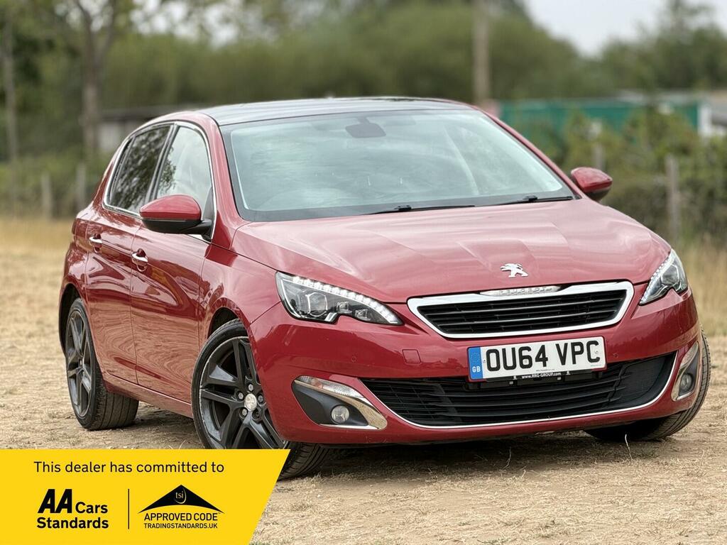 Peugeot 308 1.6 E-hdi Feline Euro 5 Ss Red