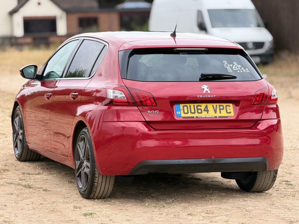 Peugeot 308 1.6 E-hdi Feline Euro 5 Ss Red #4