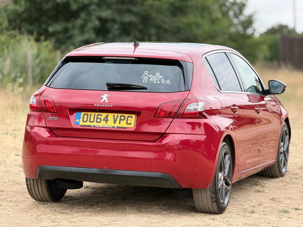 Peugeot 308 1.6 E-hdi Feline Euro 5 Ss Red #5