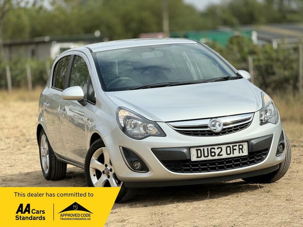 Vauxhall Corsa 1.2 16V Sxi Euro 5 Ac Silver