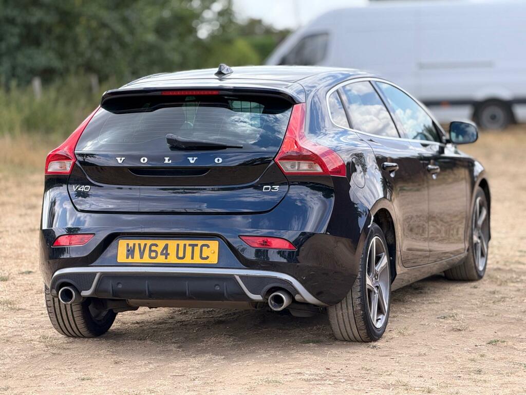 Volvo V40 2.0 D3 R-design Nav Euro 5 Ss Black #5