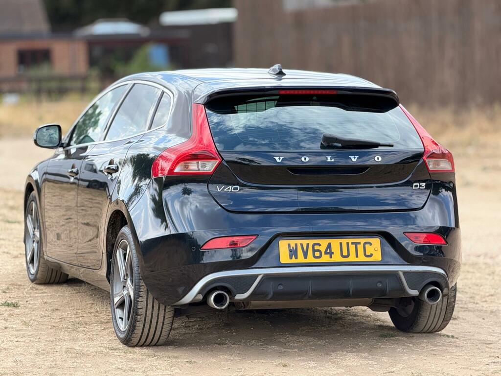 Volvo V40 2.0 D3 R-design Nav Euro 5 Ss Black #4