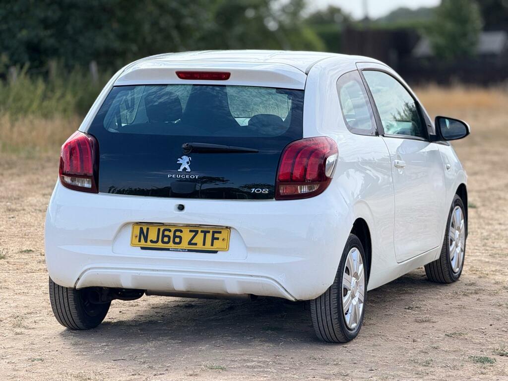 Peugeot 108 1.0 Active Euro 6 White #5