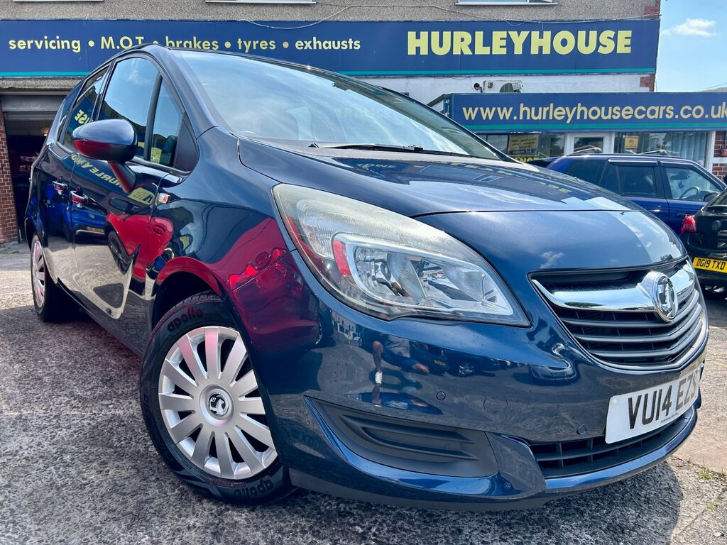 Vauxhall Meriva 1.4I Turbo Exclusiv Mpv Euro 6 12 Blue