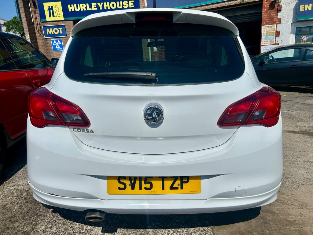 Vauxhall Corsa 1.4I Ecotec Limited Edition Hatchback M SV15TZP White #6