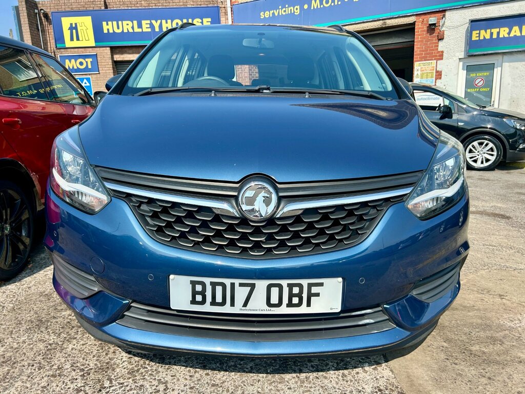 Vauxhall Zafira Tourer 1.4I Turbo Design Mpv Euro 6 14 Blue #5