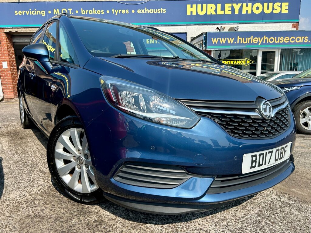 Vauxhall Zafira Tourer 1.4I Turbo Design Mpv Euro 6 14 Blue
