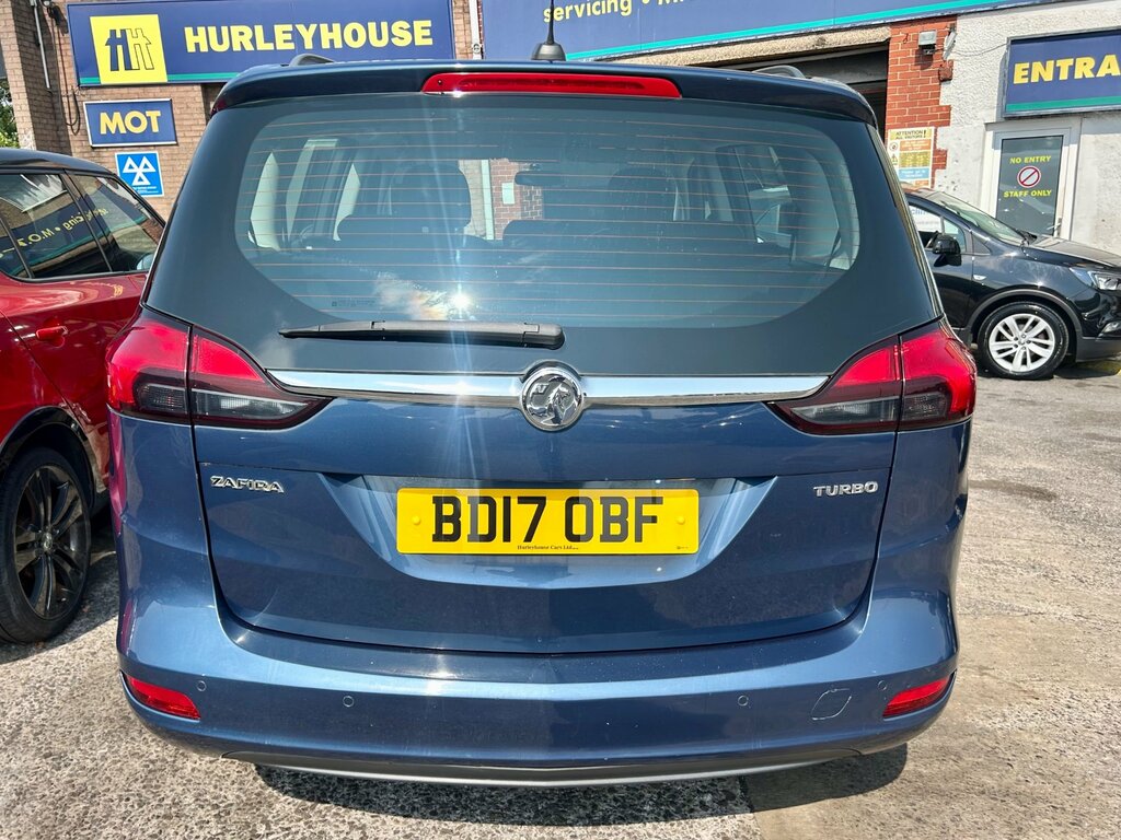 Vauxhall Zafira Tourer 1.4I Turbo Design Mpv Euro 6 14 Blue #6