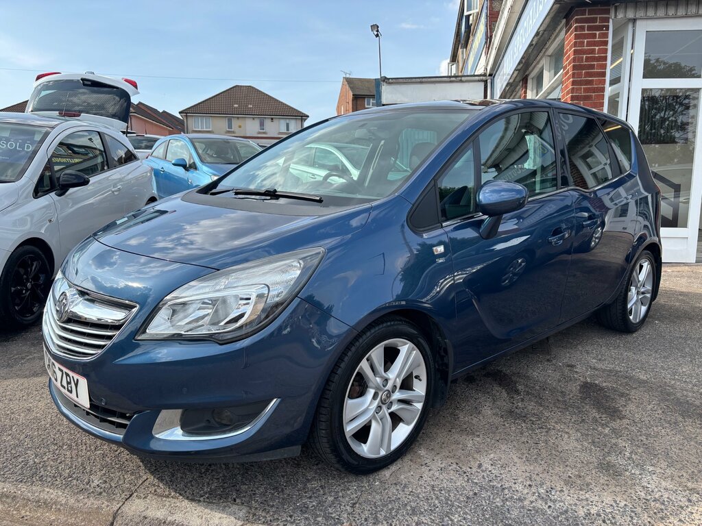 Vauxhall Meriva 1.4I Turbo Se Mpv Euro 6 120 Ps Blue #5