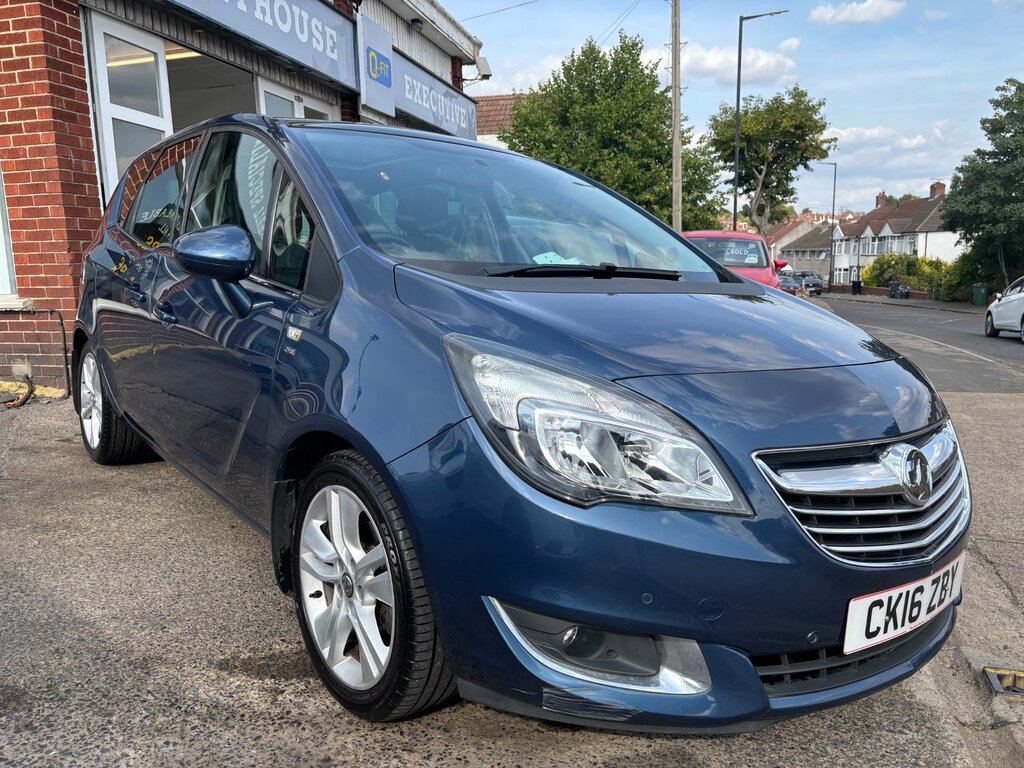 Vauxhall Meriva 1.4I Turbo Se Mpv Euro 6 120 Ps Blue