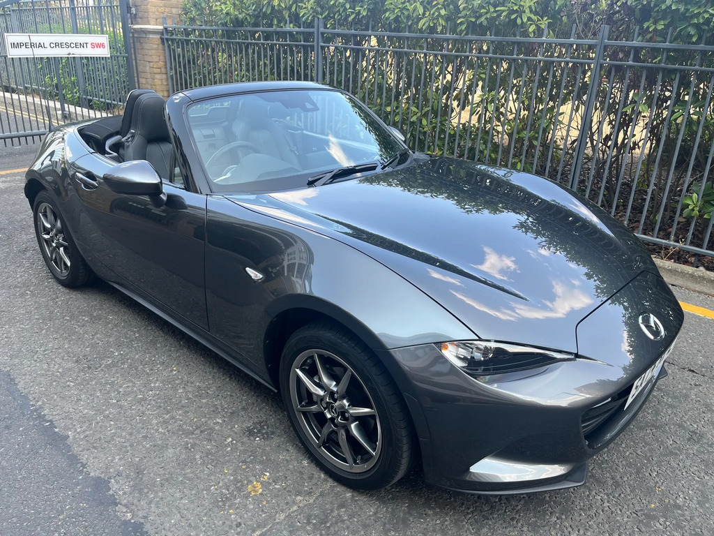 Mazda MX-5 1.5 Skyactiv-g Exclusive-line Convertible Petr Grey #3