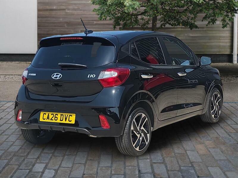 Hyundai I10 1.2 Premium CA26DVC Black #5