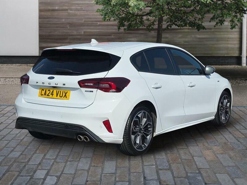 Ford Focus 1.0T Mild Hybrid Ecoboost St-line X Hatchback CA24VUX White #5