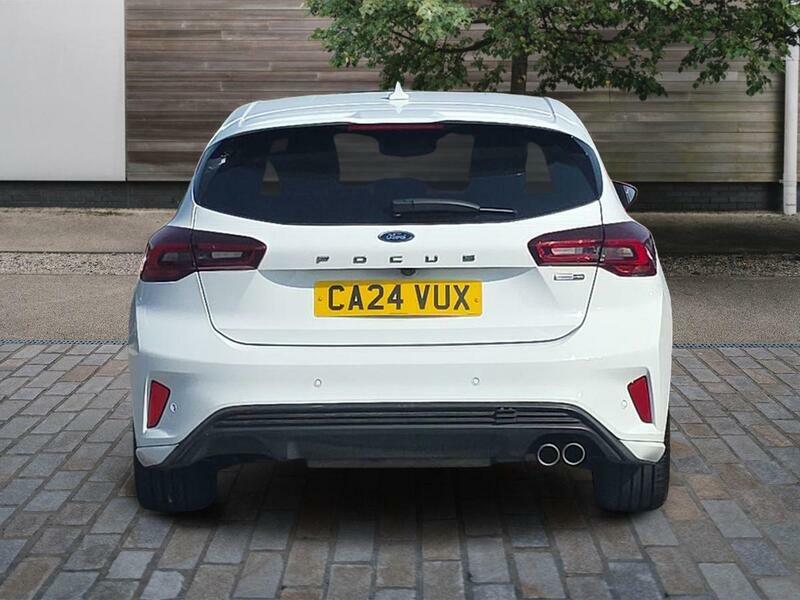 Ford Focus 1.0T Mild Hybrid Ecoboost St-line X Hatchback CA24VUX White #4