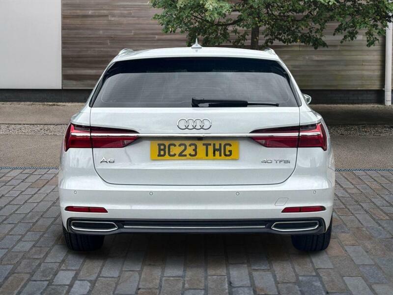 Audi A6 Avant 2.0 Tfsi 40 Sport Estate S Tronic Euro BC23THG White #4