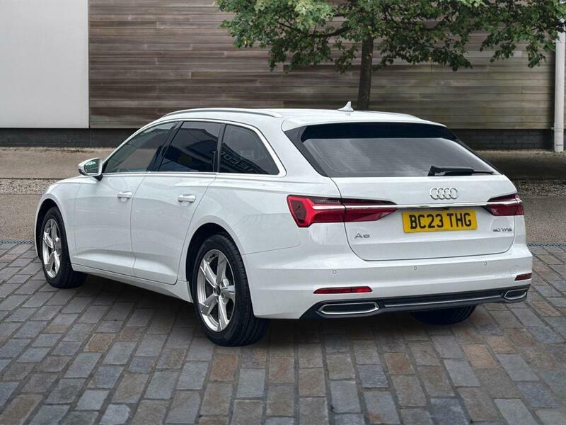 Audi A6 Avant 2.0 Tfsi 40 Sport Estate S Tronic Euro BC23THG White #3