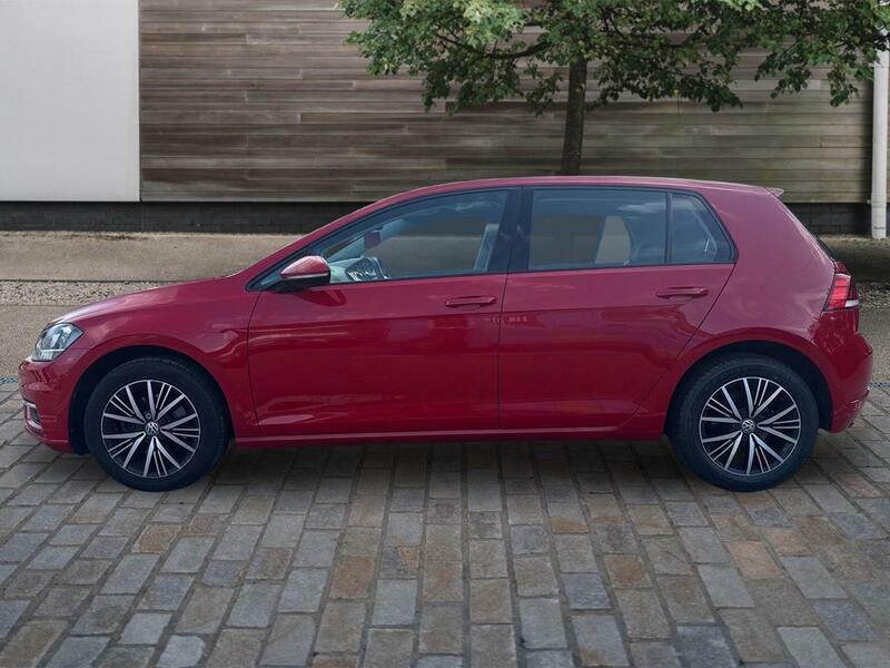 Volkswagen Golf 1.6 Tdi Se Nav Hatchback Dsg Euro 6 S Red #6