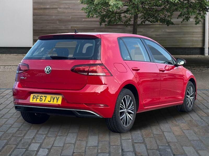 Volkswagen Golf 1.6 Tdi Se Nav Hatchback Dsg Euro 6 S Red #5