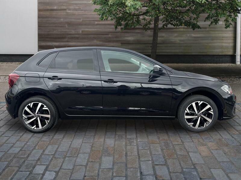 Volkswagen Polo 1.0 Tsi Match Hatchback Dsg Euro 6 Ss LP74JWZ Black #2