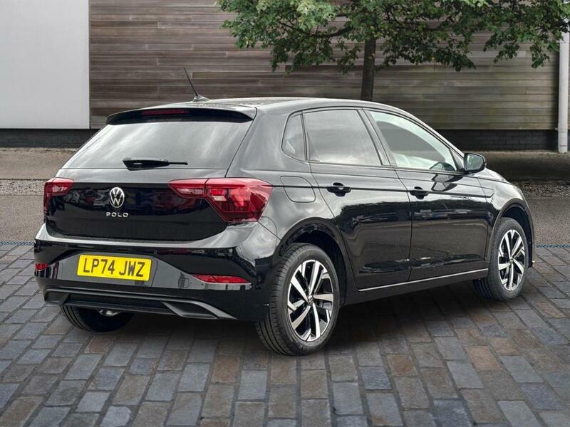 Volkswagen Polo 1.0 Tsi Match Hatchback Dsg Euro 6 Ss LP74JWZ Black #5
