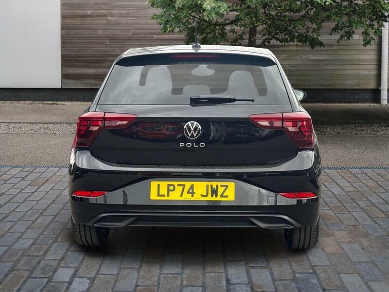 Volkswagen Polo 1.0 Tsi Match Hatchback Dsg Euro 6 Ss LP74JWZ Black #4