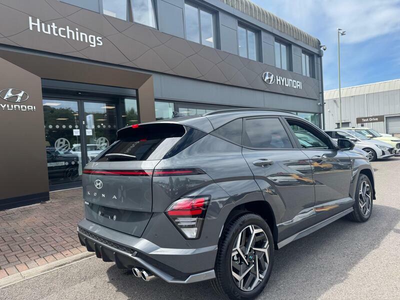 Hyundai Kona 1.6T-gdi N Line S CJ25DKY Grey #3
