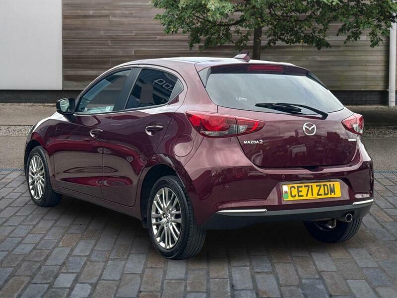 Mazda 2 1.5 E-skyactiv G Mhev Mhev Sport Hatchback Pet CE71ZDM Red #3