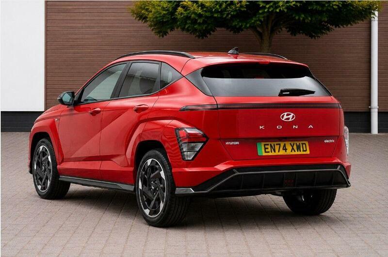 Hyundai Kona 65.4Kwh N Line Suv 218 Ps EN74XWD Red #2