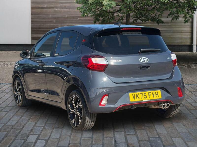 Hyundai I10 1.0T-gdi N Line VK75FVH Grey #3
