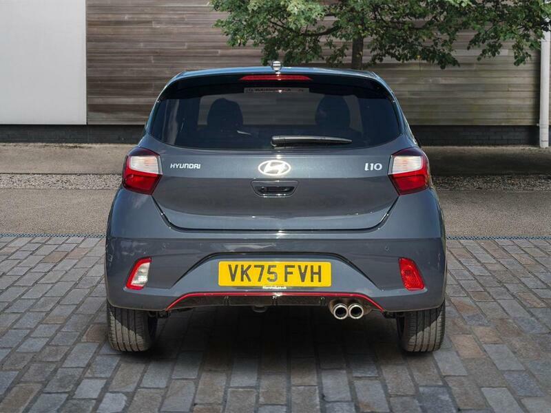Hyundai I10 1.0T-gdi N Line VK75FVH Grey #4