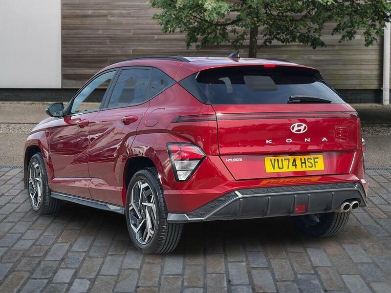Hyundai Kona 1.0T-gdi N Line VU74HSF Red #3