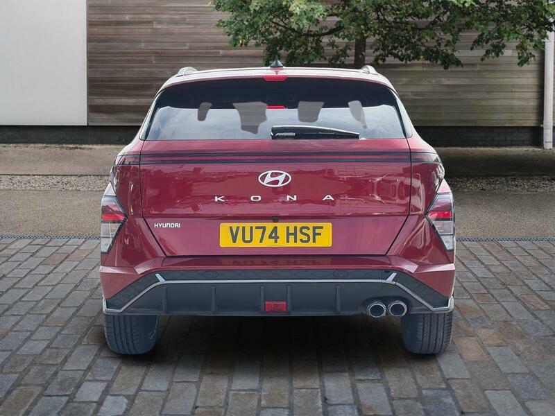 Hyundai Kona 1.0T-gdi N Line VU74HSF Red #4