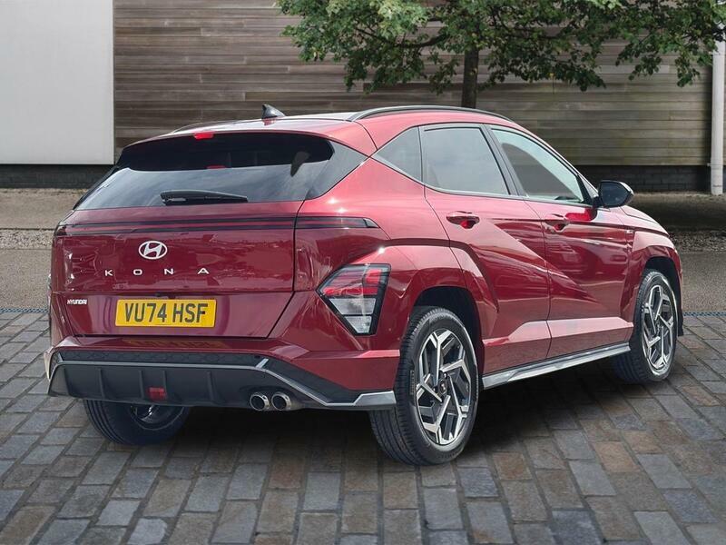 Hyundai Kona 1.0T-gdi N Line VU74HSF Red #5