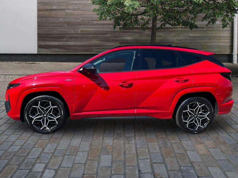 Hyundai Tucson 1.6 H T-gdi N Line S Suv Hybrid Eu Red #4