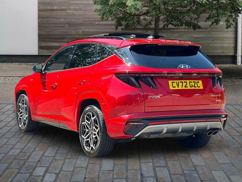 Hyundai Tucson 1.6 H T-gdi N Line S Suv Hybrid Eu Red #5