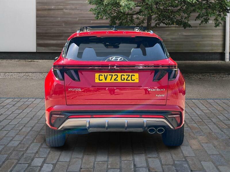 Hyundai Tucson 1.6 H T-gdi N Line S Suv Hybrid Eu Red #6