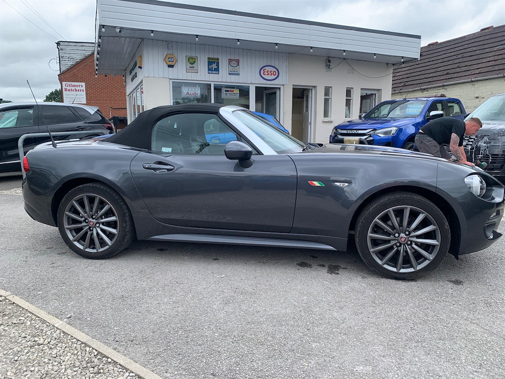 Fiat 124 Spider Spider Multiair Lusso Plus Tobacco Leathercruise  #16