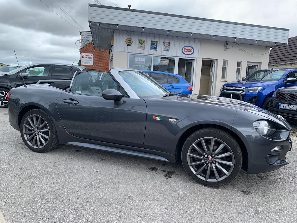 Fiat 124 Spider Spider Multiair Lusso Plus Tobacco Leathercruise  #13