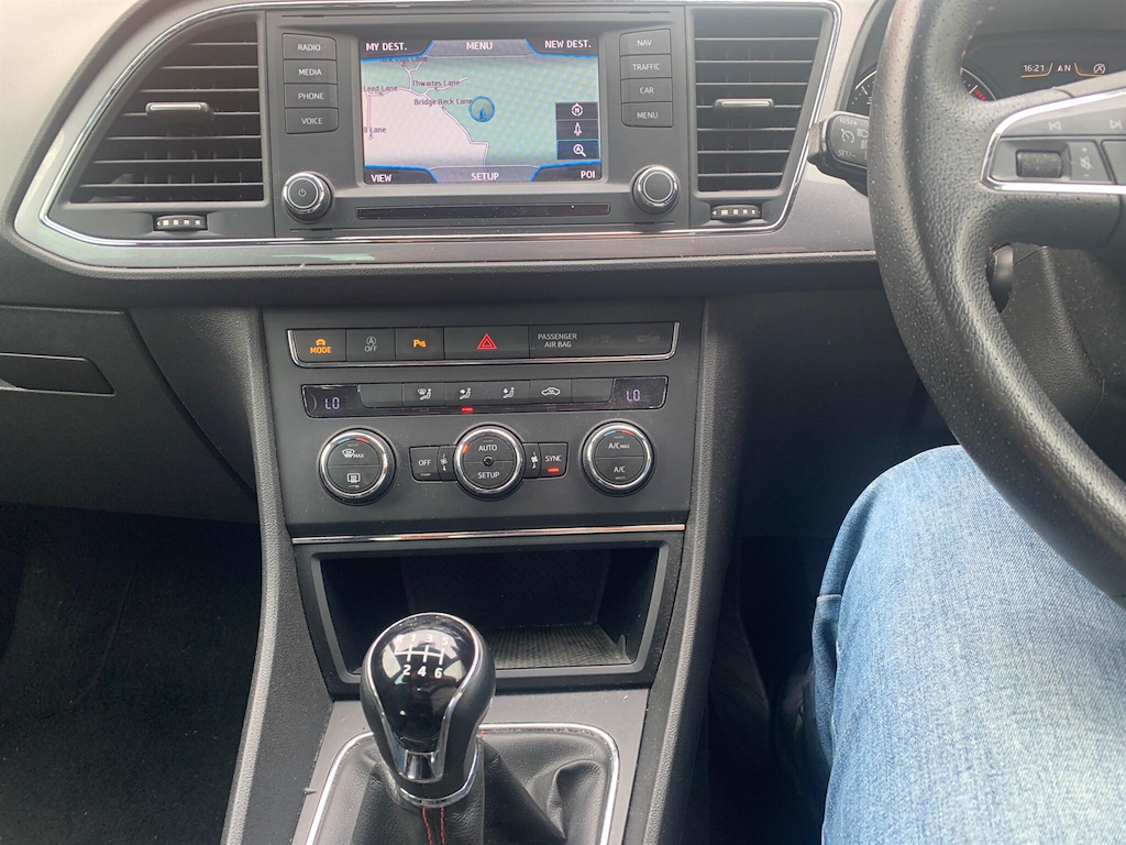 Seat Leon Estate 1.6 Tdi Cr Se Sport Tourer Euro 5 Ss Blue #11