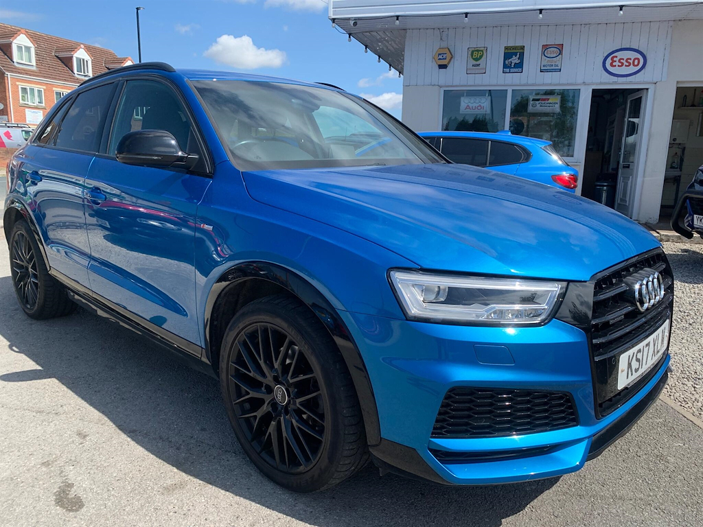 Audi Q3 2.0 Tdi Black Edition S Tronic Quattro Euro 6 Ss Blue