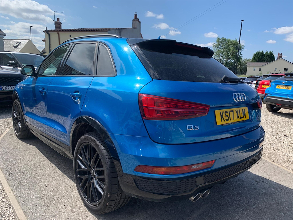 Audi Q3 2.0 Tdi Black Edition S Tronic Quattro Euro 6 Ss Blue #4