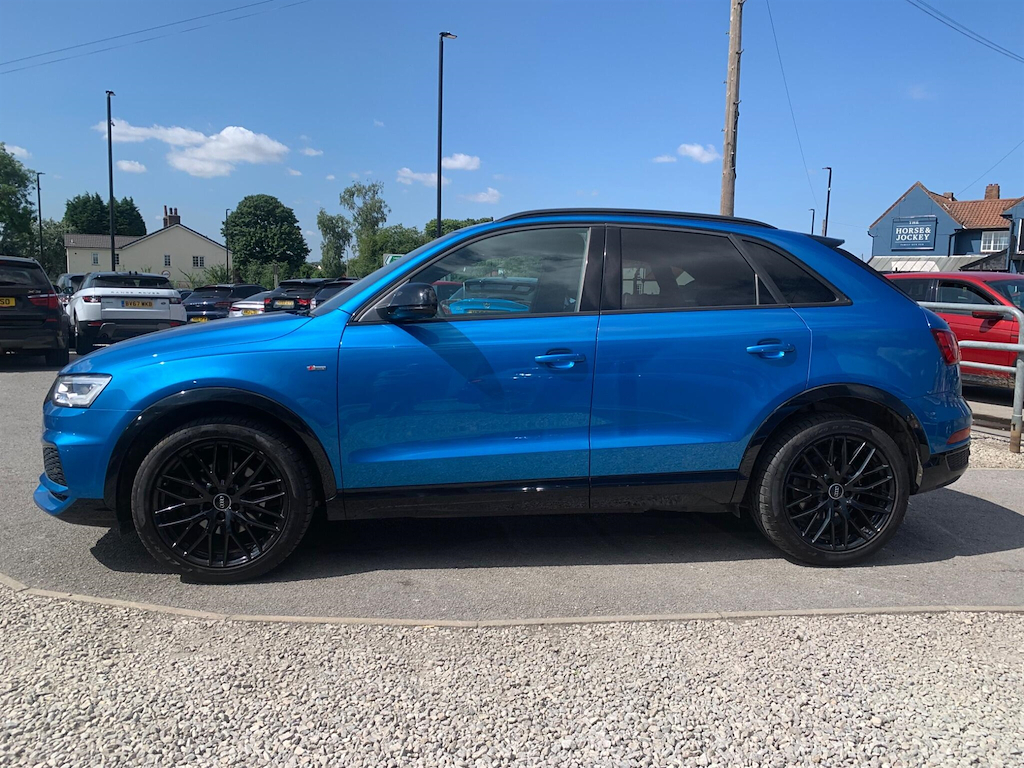 Audi Q3 2.0 Tdi Black Edition S Tronic Quattro Euro 6 Ss Blue #5