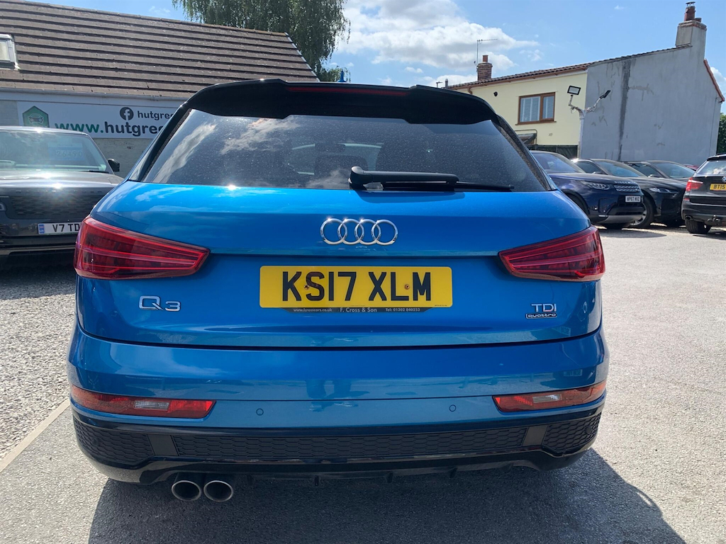 Audi Q3 2.0 Tdi Black Edition S Tronic Quattro Euro 6 Ss Blue #6