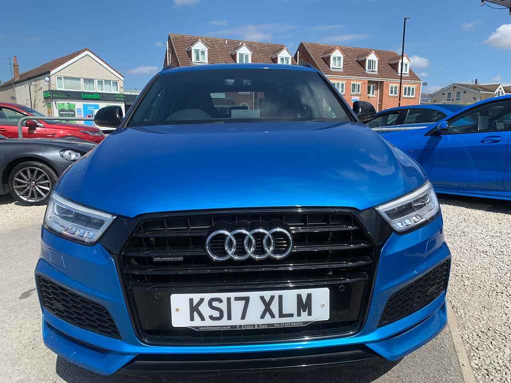 Audi Q3 2.0 Tdi Black Edition S Tronic Quattro Euro 6 Ss Blue #2