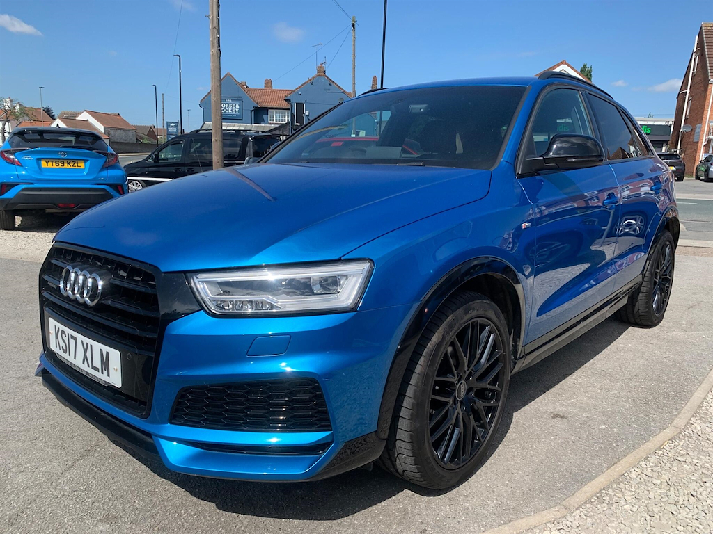 Audi Q3 2.0 Tdi Black Edition S Tronic Quattro Euro 6 Ss Blue #3