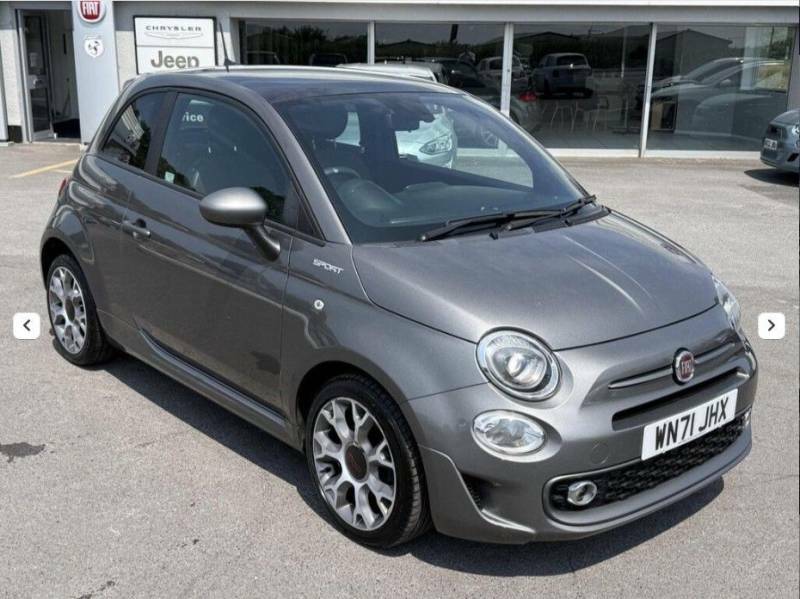 Fiat 500 Sport Mild Hybrid 1.0 70Hp S9 Grey
