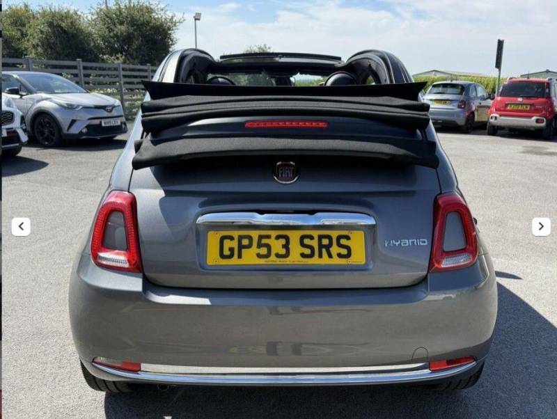 Fiat 500C 1L Null White #23