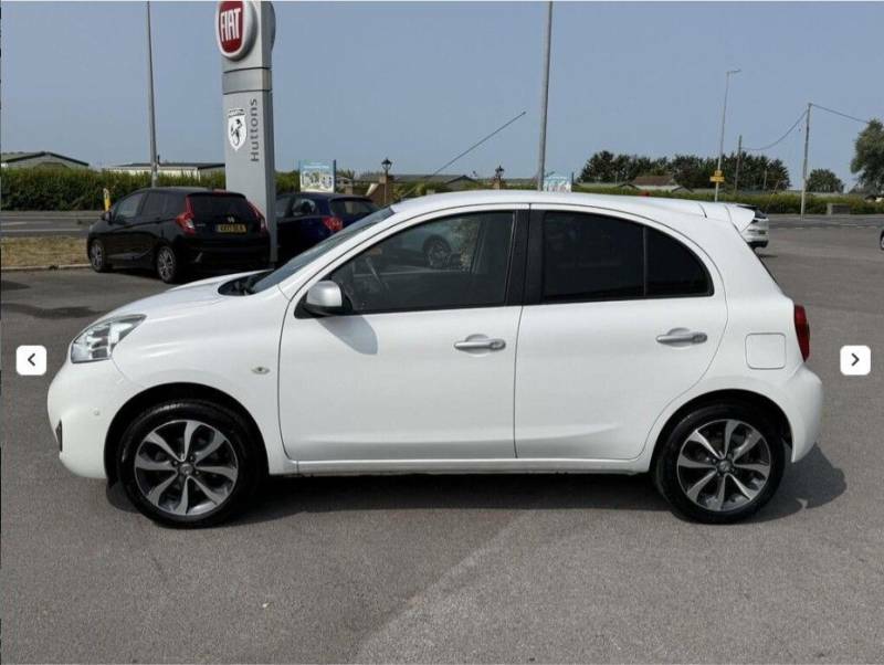 Nissan Micra N-tec - 2017 17 HF17LNX White #3